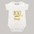 Customized Romper - 100 Days Golden Glitter
