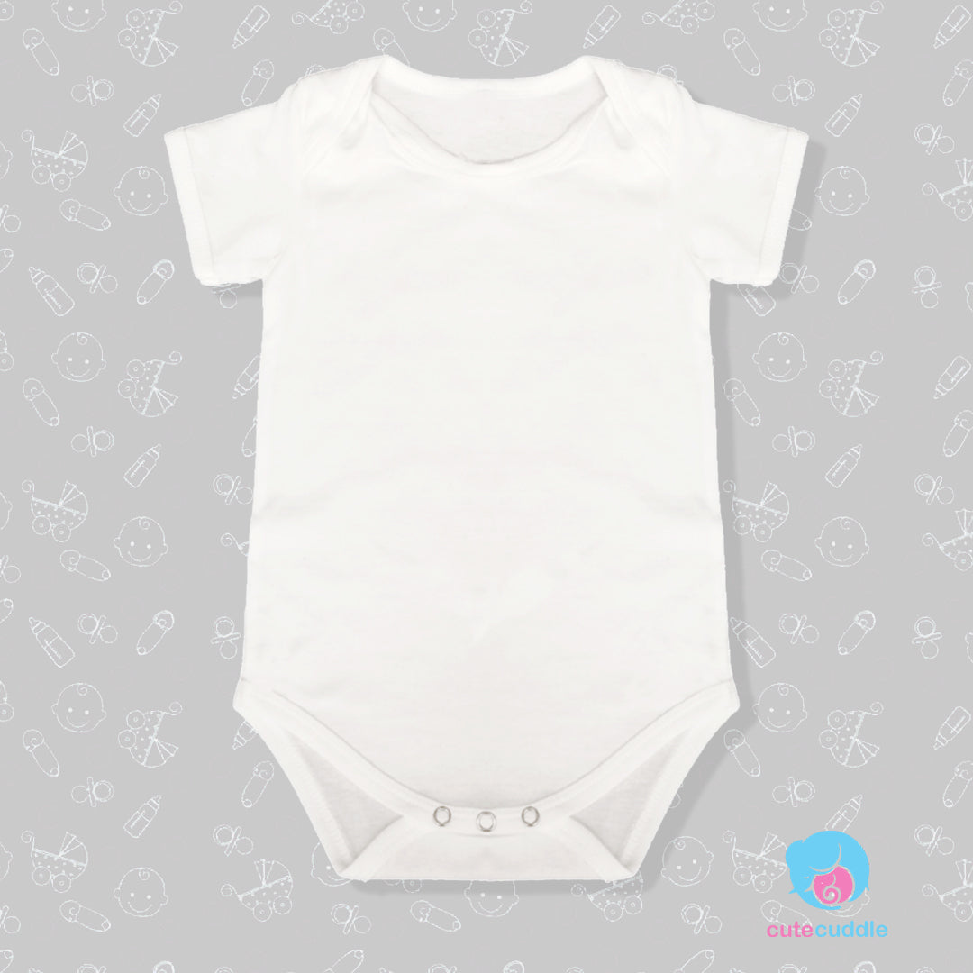 Baby Plain White Romper / Onesie