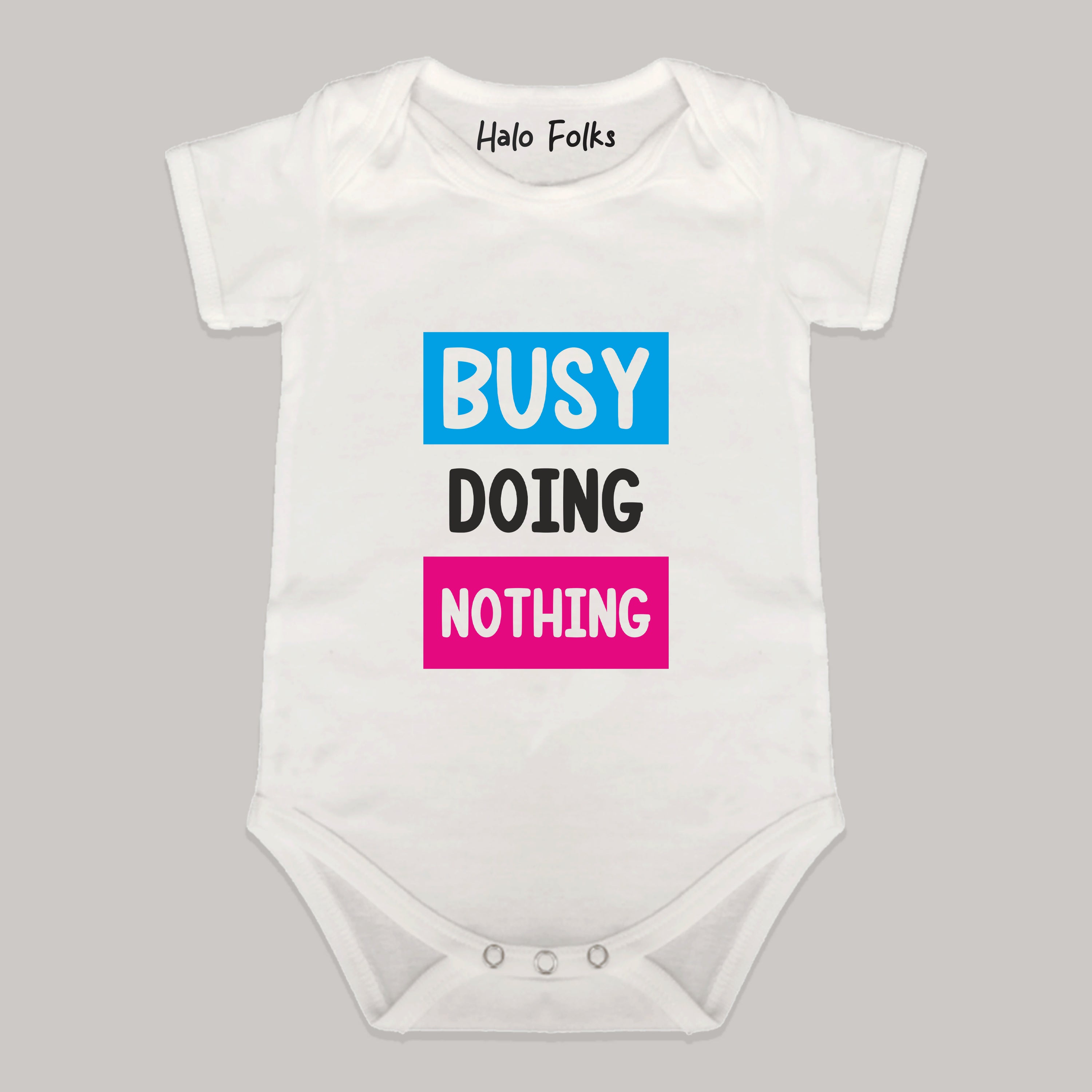 Busy Doing Nothing Romper