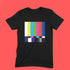 Men - Color Bars TV Test Pattern T Shirt