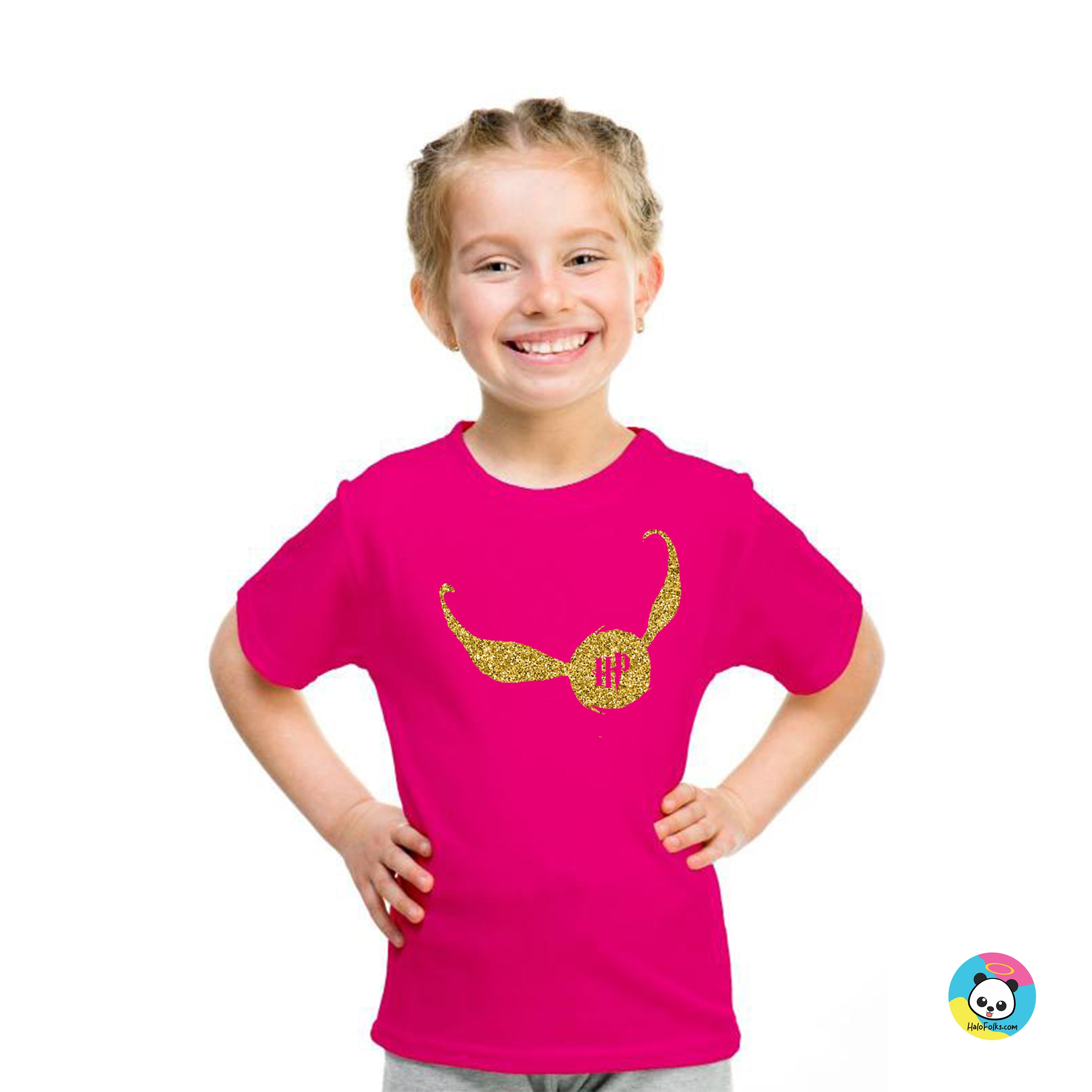 Harry Potter Quidditch Snitch T-shirt - Pink