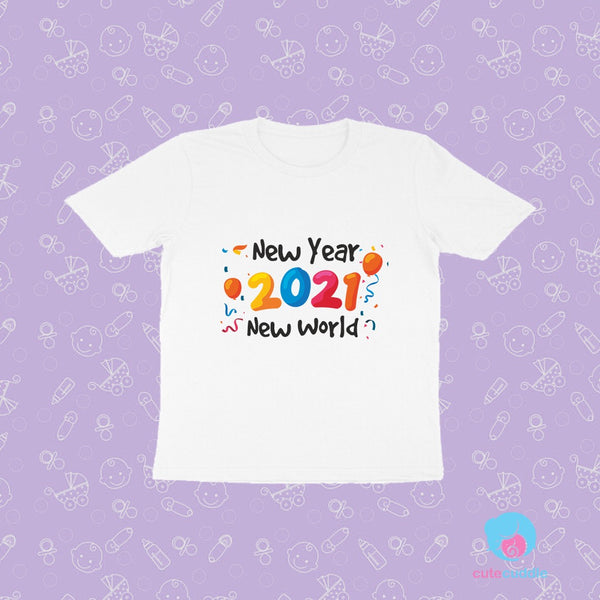 Customized Kids New Year Tshirt