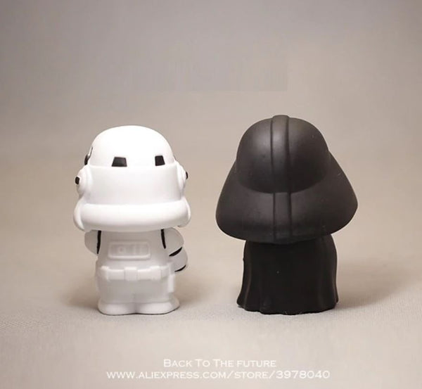 Darth Vader and Stormtrooper miniature