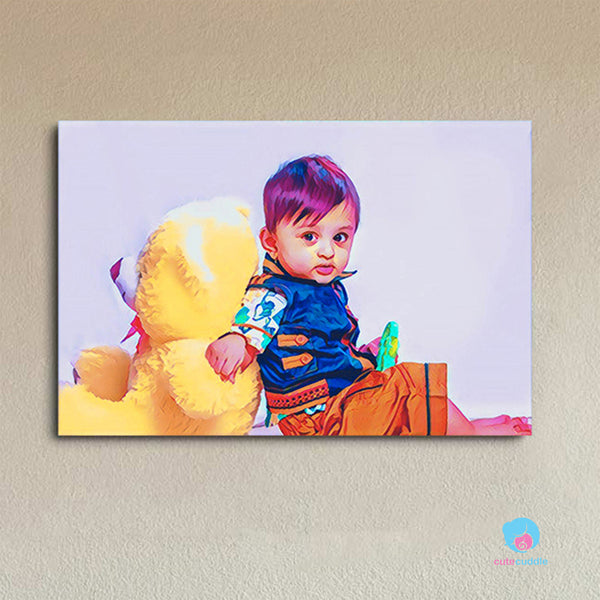 Customized Canvas Print 12 x 8 Inches