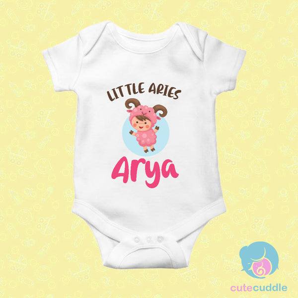 Aries - Zodiac Collection Romper (Customized, Contact us)