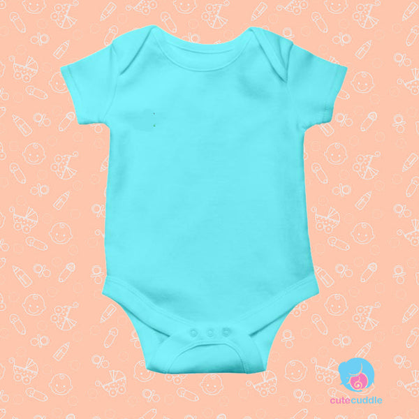 Baby Plain Sky Blue Romper / Onesie