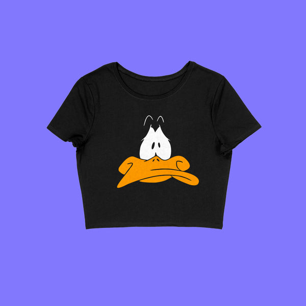 Women Daffy Duck Crop Tops