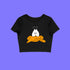 Women Daffy Duck Crop Tops