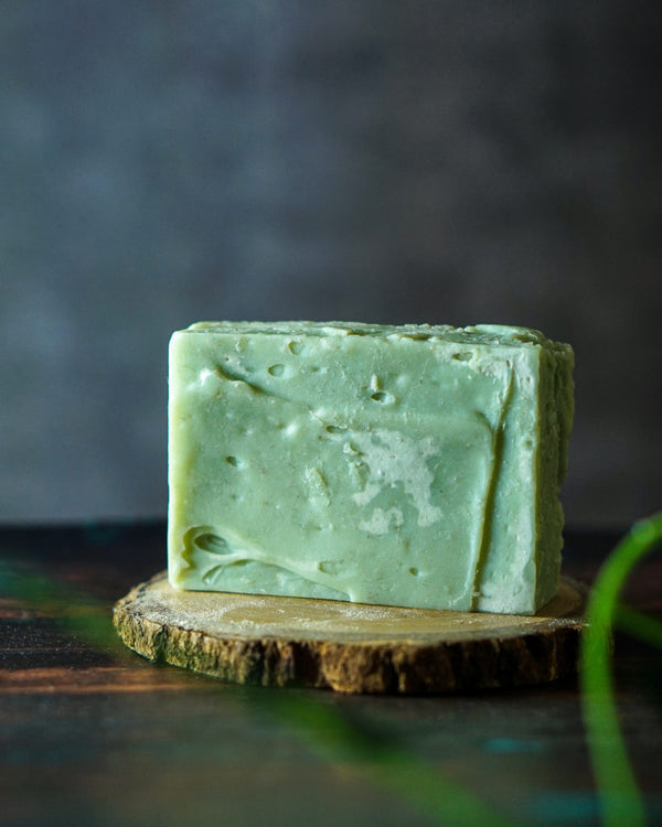 Eucalyptus spearmint loofah soap With Argan and Avacado oil