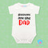 Customised Romper - Handsome like dad