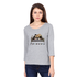 Women - Harry Potter Friends Grey Full Sleeve T-shirt