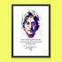 John Lennon Poster - Black Framed A4 & A3 Sizes