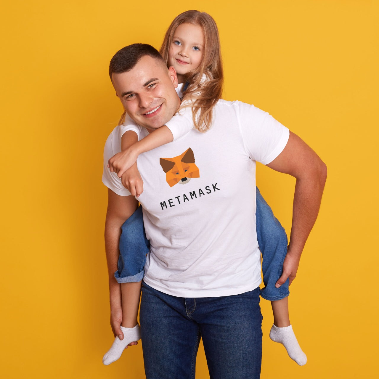 Men - Metamask Fox T-shirt - White