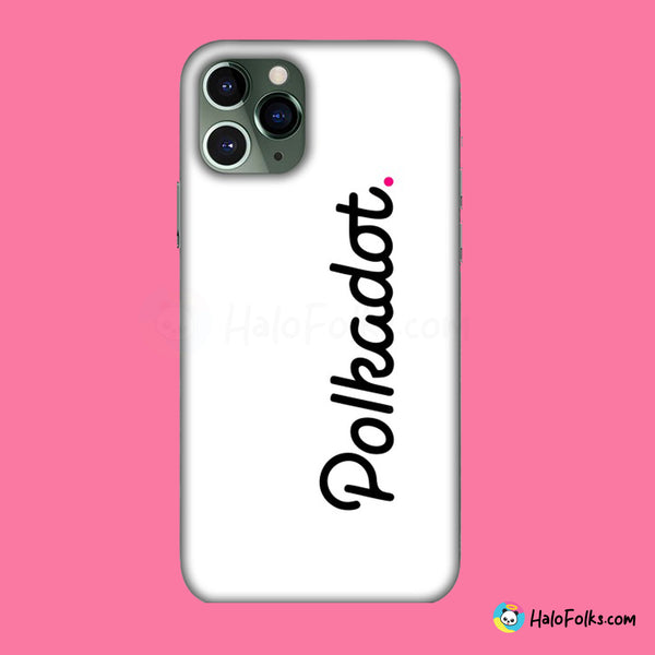 Polkadot Phone case - White