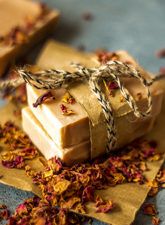 Rose Geranium and Lavender Soap