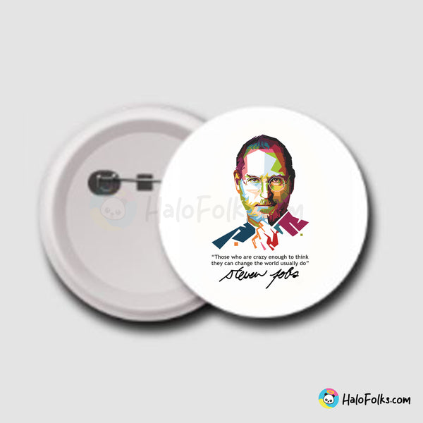 Steve Jobs Badge