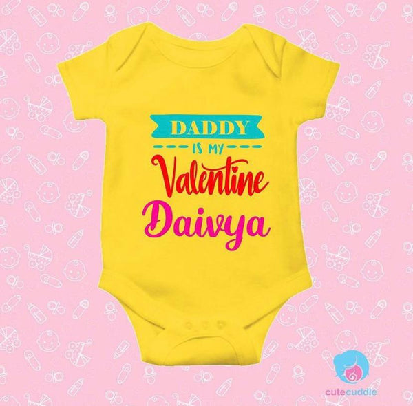 Customized Kids Valentines Day Romper