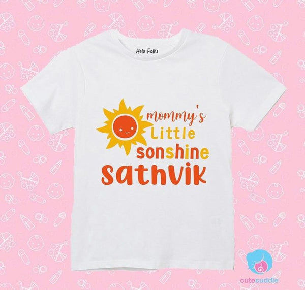 Customized Kids Tshirt - Mommy's Sunshine