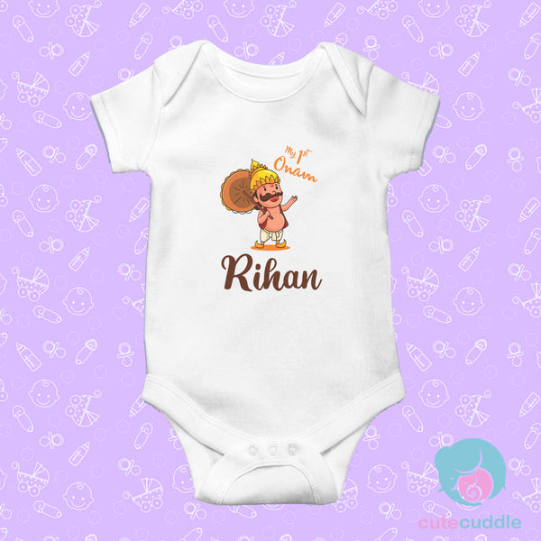 Mahabhali My 1st Onam - Onam Collection Romper (Rihan)